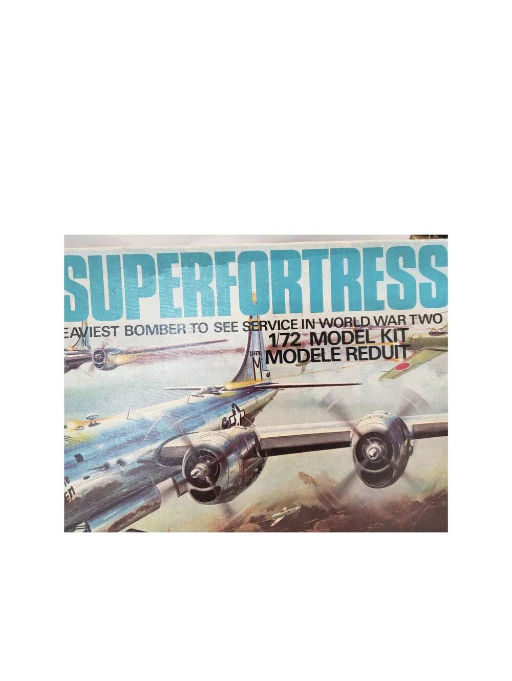 Vintage Airfix B-29 Superfortress 07001-4 Series 7 Model Kit Sealed Parts 1975